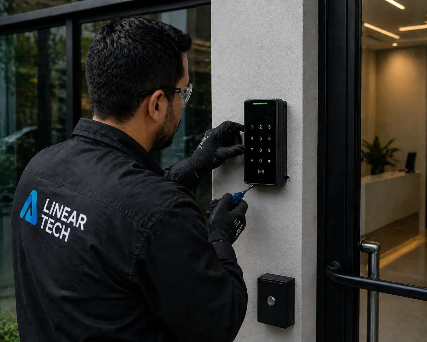 Instalación y mantenimiento de control de acceso